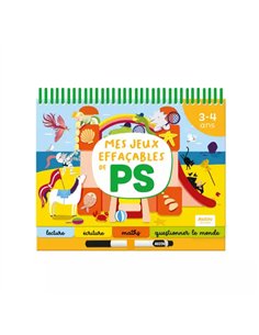 Mes jeux effaçables de petite section - auzou