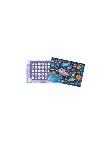 Puzzle cherche et trouve géant Espace - Auzou
