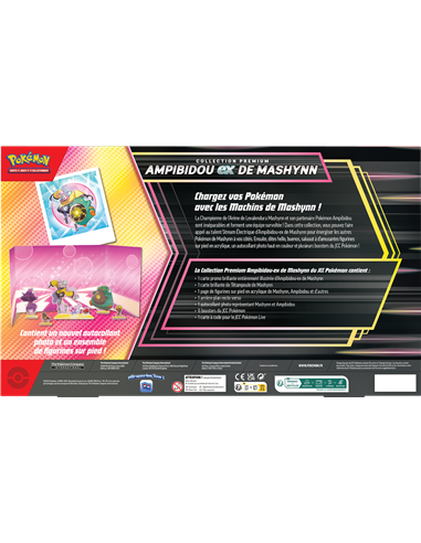 Pokémon : Coffret Premium Ampibidou-ex de Mashynn