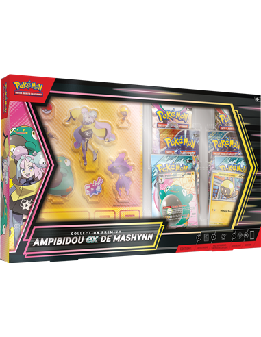 Pokémon : Coffret Premium Ampibidou-ex de Mashynn