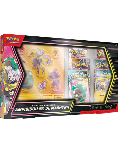 Pokémon : Coffret Premium Ampibidou-ex de Mashynn