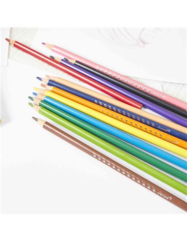 Crayons de Couleur x12 - Janod