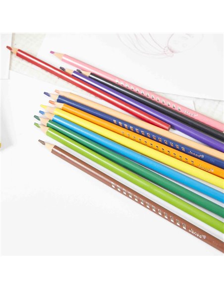 Crayons de Couleur x12 - Janod