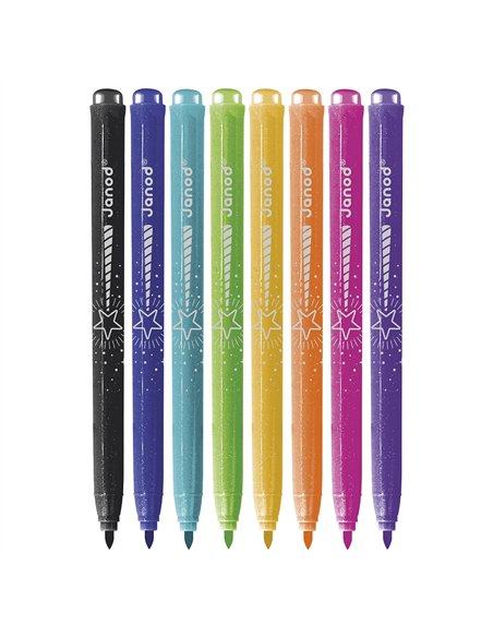 Feutres Pailletés x8 - Janod