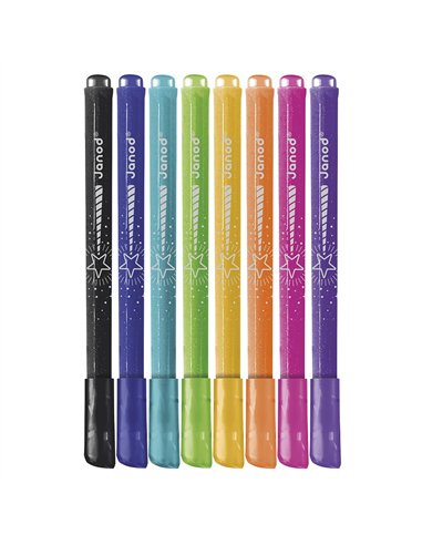Feutres Pailletés x8 - Janod