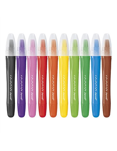Crayons Gel x10 - Janod