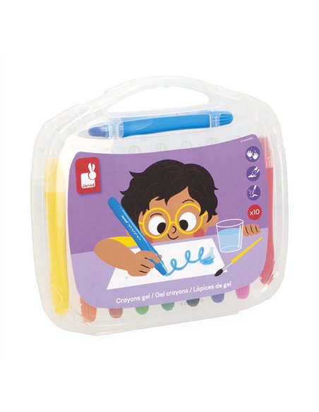 Crayons Gel x10 - Janod