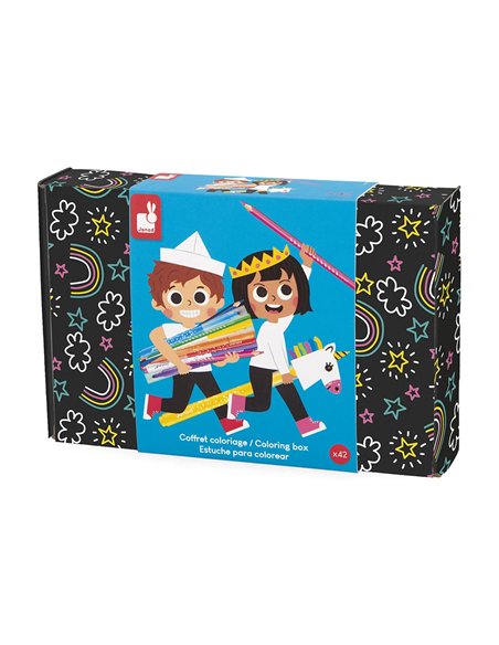 Coffret de Coloriages - Janod