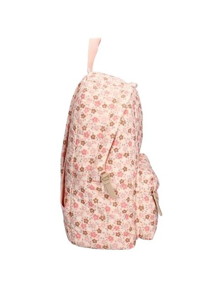Sac à dos enfant 37x26x12cm fleurs multicolores