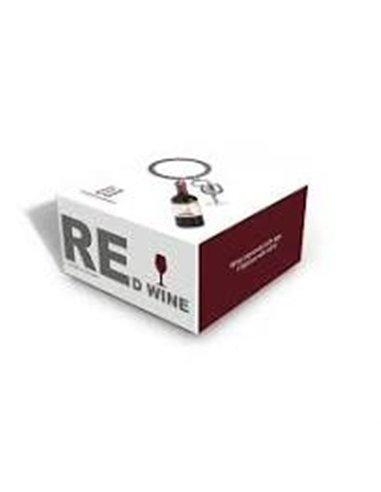 Porte-clés Bouteille de vin et son verre
