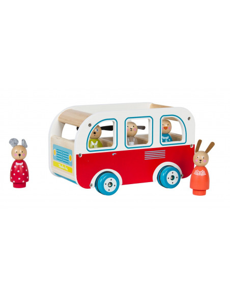 Bus en bois La Grande Famille
