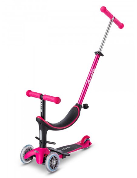 Trottinette évolutive Mini Micro 3 en1 Révolution framboise