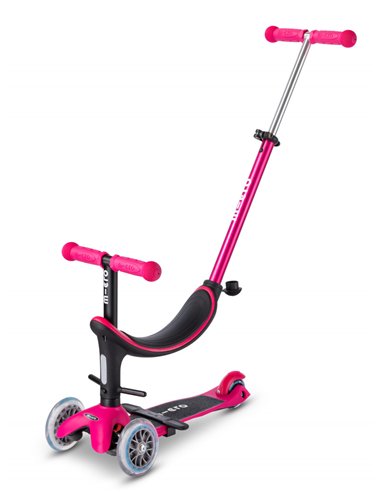 Trottinette évolutive Mini Micro 3 en1 Révolution framboise