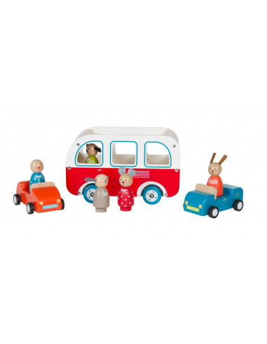Bus en bois La Grande Famille