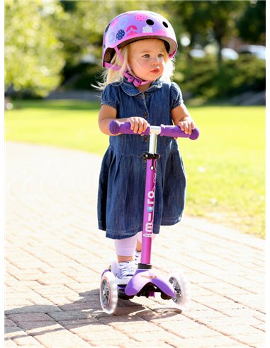 Trottinette Mini Micro Deluxe LED - Violet