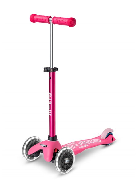 Trottinette Mini Micro Deluxe LED - Rose