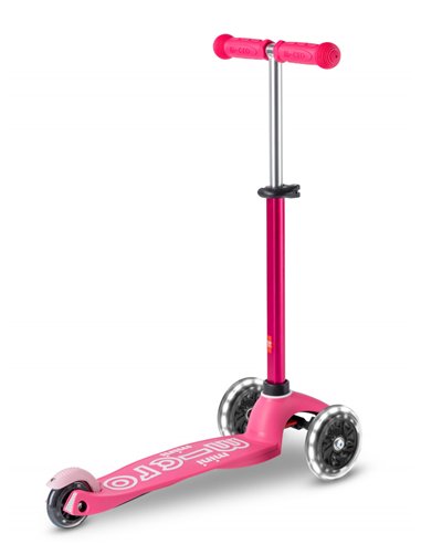 Trottinette Mini Micro Deluxe LED - Rose