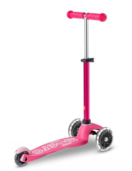 Trottinette Mini Micro Deluxe LED - Rose