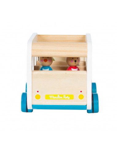 Bus en bois La Grande Famille