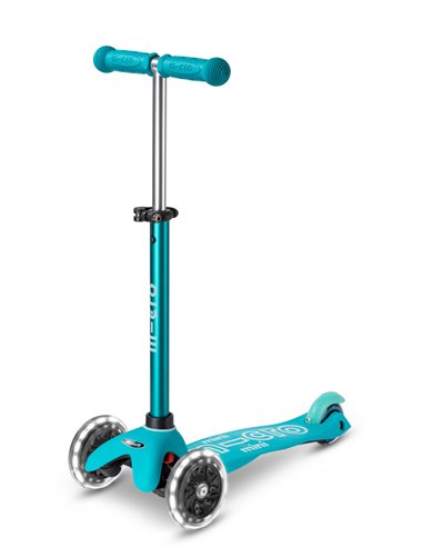 Trottinette Mini Micro Deluxe LED - Aqua