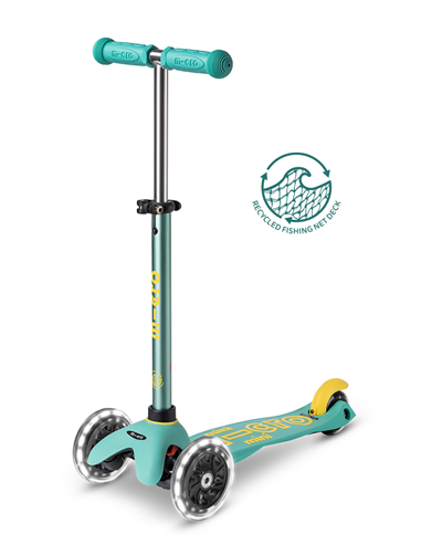 Trottinette Mini Micro Deluxe ECO LED Mint 