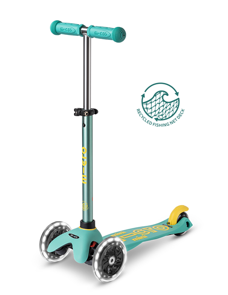 Trottinette Mini Micro Deluxe ECO LED Mint 