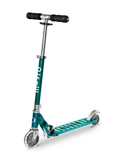 Trottinette Micro Sprite LED - Bleu Pétrole