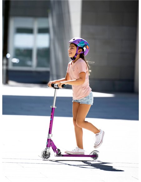 Trottinette Micro Sprite LED - Violet