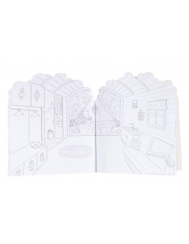 Cahier stickers La Grande Famille - 20 pages (emb/6)