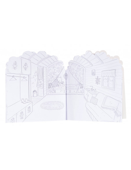 Cahier stickers La Grande Famille - 20 pages (emb/6)
