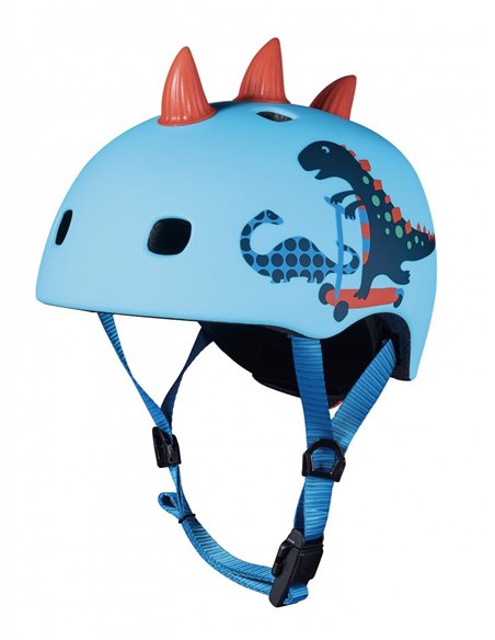 Casque Dinosaure 3D - boucle magnétique / lumière LED intégrée