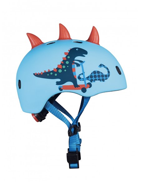 Casque Dinosaure 3D - boucle magnétique / lumière LED intégrée