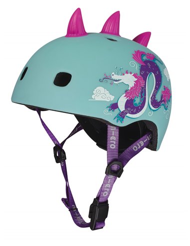 Casque Dragon 3D - boucle magnétique / lumière LED intégrée - Taille S