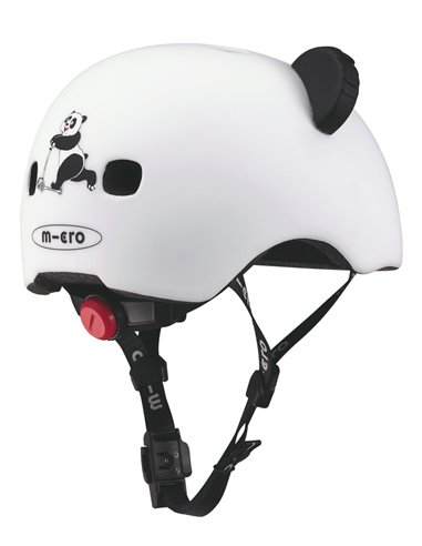 Casque Panda 3D - boucle magnétique / lumière LED intégrée- Taille S