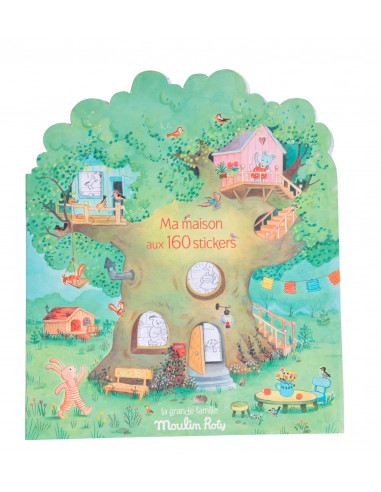 Cahier stickers La Grande Famille - 20 pages (emb/6)