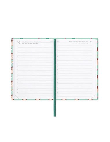 Agenda 16 Mois Journalier Photographique HEDGEHOG - Medium - 2025/2026 - Legami