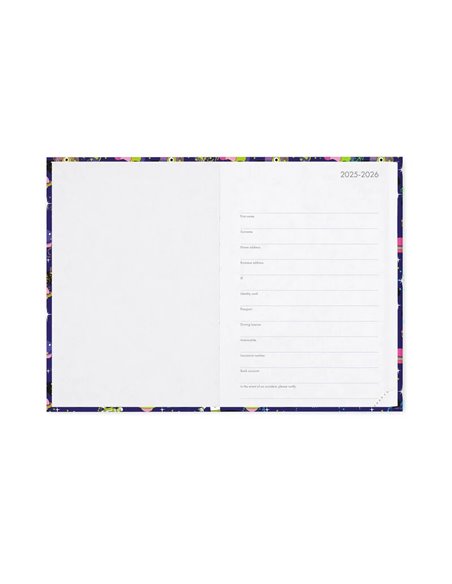 Agenda 16 Mois Journalier Photographique planet space - Medium - 2025/2026 - Legami