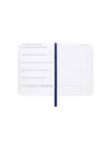Agenda 16 Mois Semainier Photographique stars - Small avec Carnet - 2025/2026 - Legami