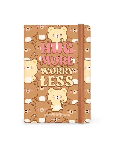 Agenda 16 Mois Semainier Photographique teddy bear - Small avec Carnet - 2025/2026 - Legami
