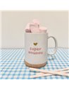 Mug pop Avec Son Couvercle En Liège - nounou - Marcel & Lily