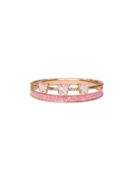 Bracelet Boutique Chic "Butterfly Bangles" 2 pcs - great pretenders