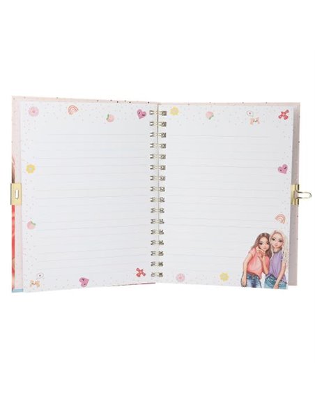 TOPModel Journal avec cadenas et bracelet