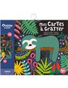 Ma pochette d'artiste - Mes cartes a gratter : jungle - Auzou