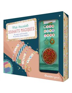 Mes jolis bijoux - Mes bracelets souhaits magiques - Auzou