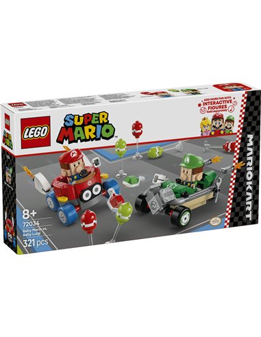 LEGO Mario Kart Bébé Mario vs Bébé Luigi 72034