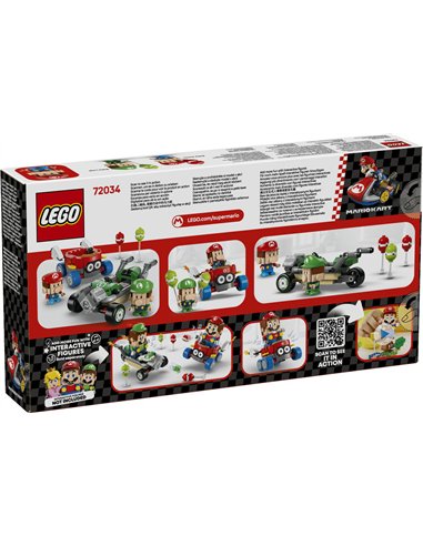 LEGO Mario Kart Bébé Mario vs Bébé Luigi 72034