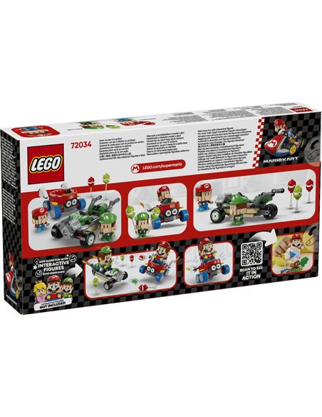 LEGO Mario Kart Bébé Mario vs Bébé Luigi 72034