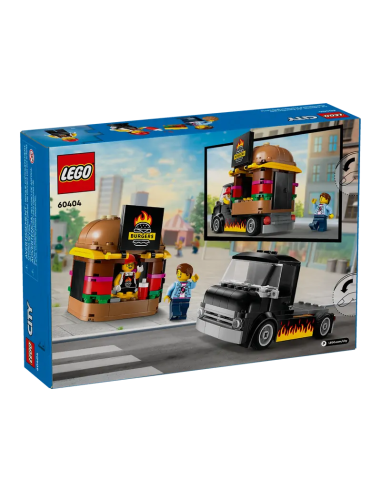 Lego city 60404 - le food-truck de burgers