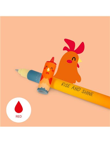 Set de 4 stylos effaçables édition limitée back to school - Legami