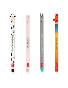 Set de 4 stylos effaçables édition limitée back to school - Legami